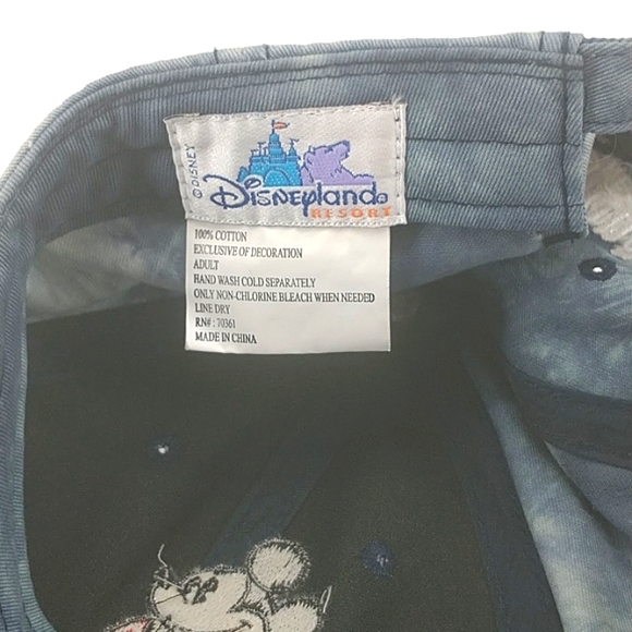 Retro denim Disneyland Resort hat - Picture 4 of 4